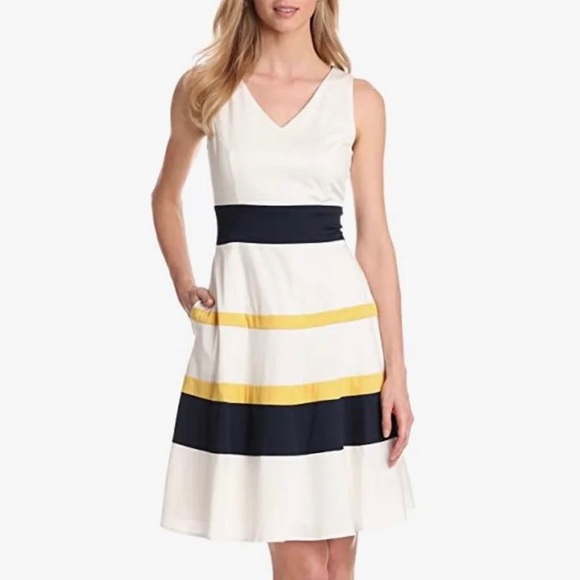 Anne Klein Dresses & Skirts - Anne Klein AK Women's Multi Stripe Dress
